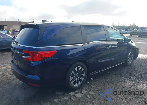 2024 Honda Odyssey Ex-L из США, поврежденный, VIN 5FNRL6H67RB031545